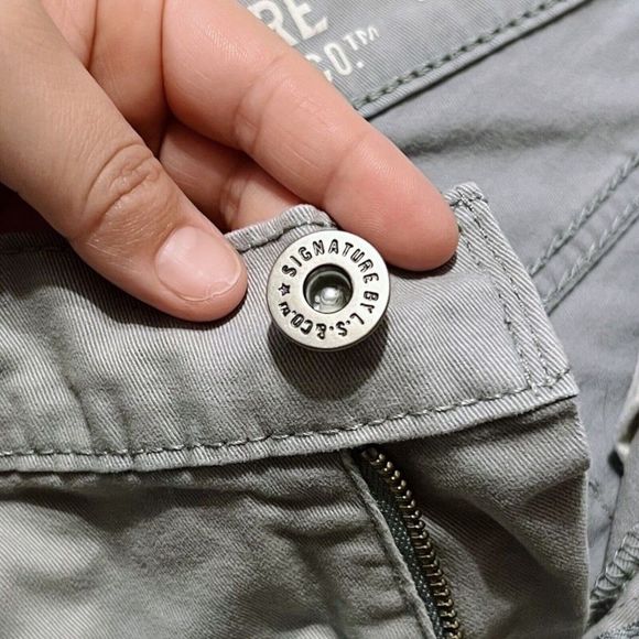 Signature Levi Strauss Jeans Men's Size 28x30 Gray S67 Athletic Cut Pants - Picture 9 of 12